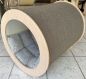Preview: B-Ware Jumbo Bodenrolle aus Multiplex Buche – XXL Katzenhöhle mit Sisal – Ø 50 cm