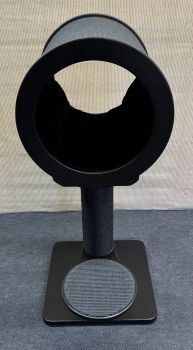Preview: Kratzbaum JR-02 aus Multiplex Buche | Alles in schwarz | 140 cm