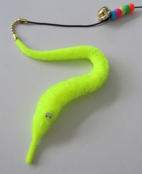 Neon Wurm gelb