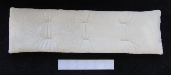 Fensterbank Auflage ca. 20 x 80 cm mit Klettpunkten Mikrofaser polar