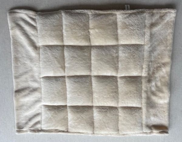 Bezug Hängemulde Metall - Mikrofaser creme