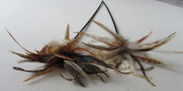 Federwedel natur 50 cm