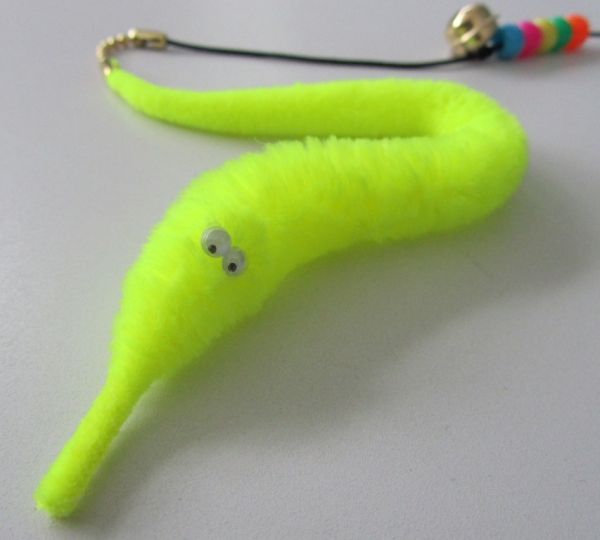 Neon Wurm gelb